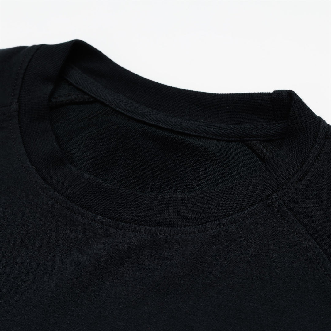 Fund Launch Meridian Black Crewneck