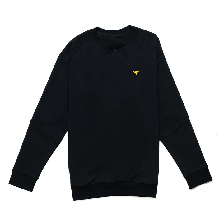 Fund Launch Meridian Black Crewneck