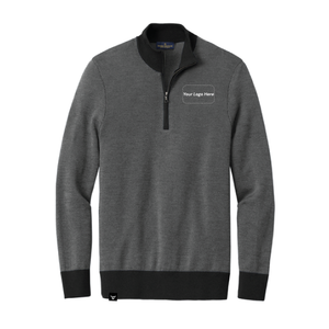 Custom - Brooks Brothers® Washable Merino Birdseye 1/4-Zip Sweater