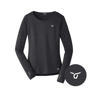 OGIO® Women's Long Sleeve Pulse Crew