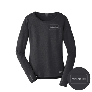 Custom - OGIO® Women's Long Sleeve Pulse Crew