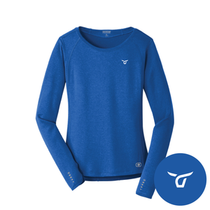 OGIO® Women's Long Sleeve Pulse Crew