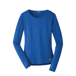 OGIO® Women's Long Sleeve Pulse Crew