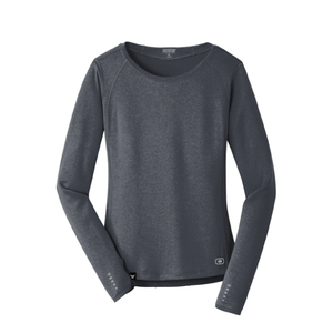 OGIO® Women's Long Sleeve Pulse Crew