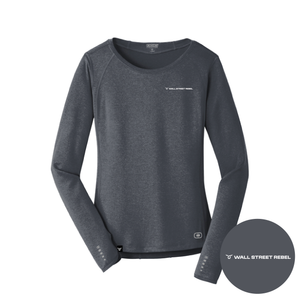OGIO® Women's Long Sleeve Pulse Crew