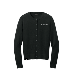 Port Authority® Women’s Easy Care Crewneck Cardigan Sweater