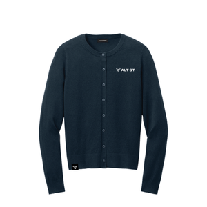 Port Authority® Women’s Easy Care Crewneck Cardigan Sweater