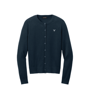 Port Authority® Women’s Easy Care Crewneck Cardigan Sweater