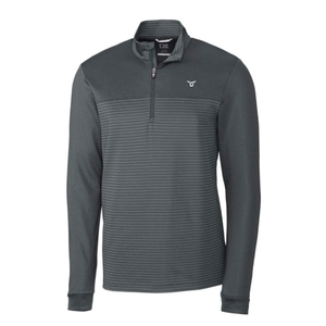 Cutter & Buck Traverse Stretch Eco Stripe Quarter Zip