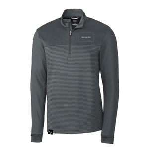 Custom - Cutter & Buck Traverse Stretch Eco Stripe Quarter Zip