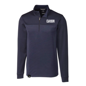 Cutter & Buck Traverse Stretch Eco Stripe Quarter Zip