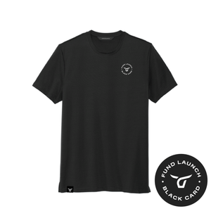Mercer+Mettle® Stretch Jersey Crewneck Tee - BlackCard