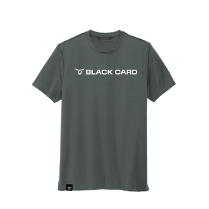 Mercer+Mettle® Stretch Jersey Crewneck Tee - BlackCard