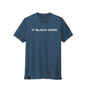 Mercer+Mettle® Stretch Jersey Crewneck Tee - BlackCard