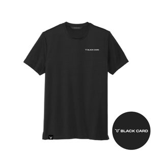 Mercer+Mettle® Stretch Jersey Crewneck Tee - BlackCard
